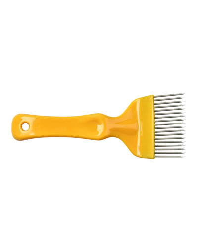 Вилка пасічна для розпечатування стільників (18 голок, пластикова ручка)