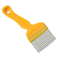 Вилка пасічна для розпечатування стільників (18 голок, пластикова ручка)