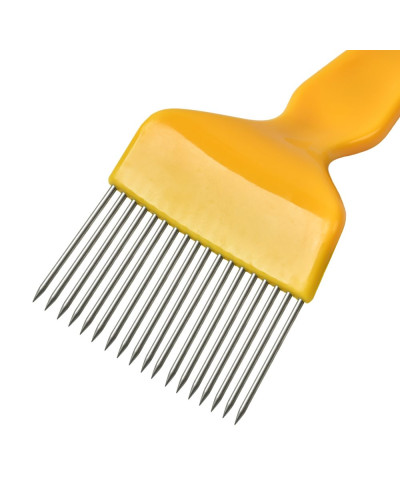 Вилка пасічна для розпечатування стільників (18 голок, пластикова ручка)