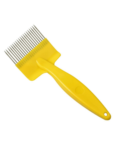 Вилка пасічна для розпечатування стільників (20 голок, пластикова ручка)