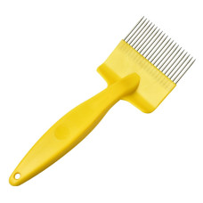 Вилка пасічна для розпечатування стільників (20 голок, пластикова ручка)