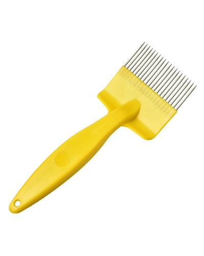 Вилка пасічна для розпечатування стільників (20 голок, пластикова ручка)