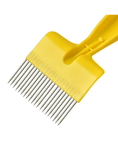 Вилка пасічна для розпечатування стільників (20 голок, пластикова ручка)