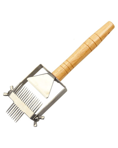 Вилка пасічна розкладна для розпечатування стільників UF13-3A Вилка пасічна розкладна для розпечатування стільників UF13-3A