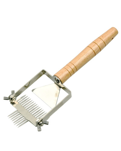 Вилка пасічна розкладна для розпечатування стільників UF13-3A Вилка пасічна розкладна для розпечатування стільників UF13-3A