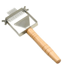 Вилка пасічна розкладна для розпечатування стільників