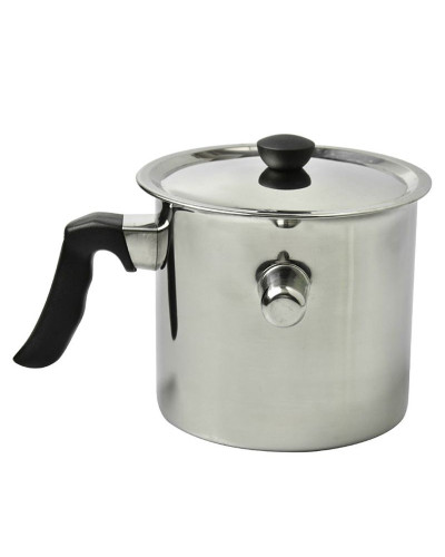 Воскотопка з нержавіючої сталі, посуд для підігріву меду