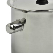 Посудина для підігріву меду, воскотопка з нержавійки