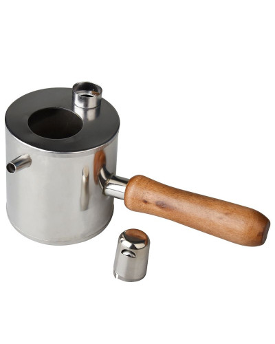 Посудина для підігріву меду, воскотопка з нержавійки