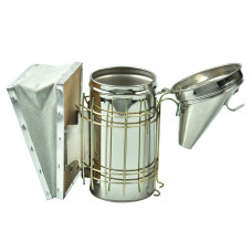 Димар пасічний 29 см з огорожею (нержавійка)