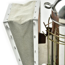 Димар пасічний 24 см з огорожею (нержавійка)