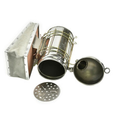 Димар пасічний 24 см з огорожею (нержавійка)