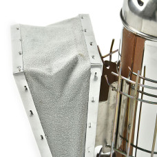 Димар пасічний 29 см з огорожею (нержавійка)