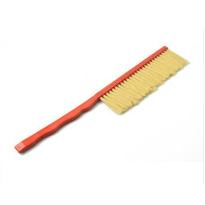 Щітка пасічна з натуральною щетиною і пластиковою ручкою (1 ряд)