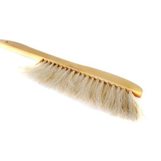 Щітка пасічна з натуральною щетиною і дерев'яною ручкою (3 ряди)