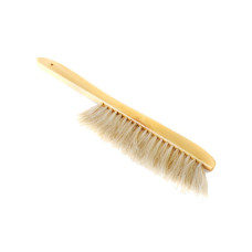 Щітка пасічна з натуральною щетиною і дерев'яною ручкою (3 ряди)