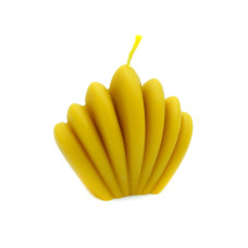 Свічка з воску "Мушля М"