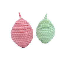 Свічка з вощини "Писанка" 