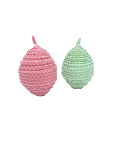 Свічка з вощини "Писанка" 