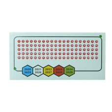 Ополітки для маток червоний колір (1-100)