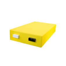 Крыша для 6-ти рамочного улья Дадан пенополистирольный крашеный (желтый)