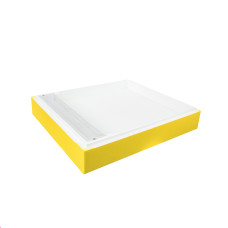 Кормушка корпусная пенополистирол Дадан 10 рамок крашена без верх. пласт. 5.5 л (желт.)