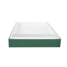 Кормушка корпусная пенополистирол Дадан 10 рамок крашена без верх. пласт. 5.5 л (зелен.)