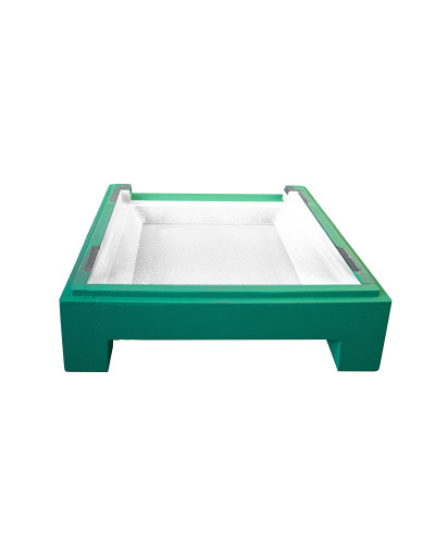 Дно для 10-ти рамочного улья Lyson пенополистирольное гигиеническое крашеное (св. зеленое)