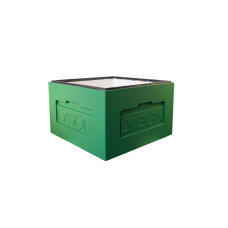 Корпус улья пенополистирол 12 рамок Дадан Lyson крашеный (св. зеленый)