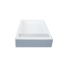 Кормушка корпусная пенополистирол Дадан 6 рамок крашеная без верх. пласт. (серая) 3,5 л