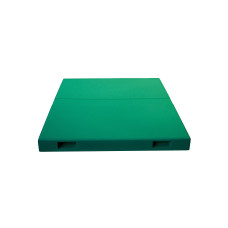 Крыша для 10-ти рамочного улья пенополистирол низкий крашеный с пластиком (св. зелен.)