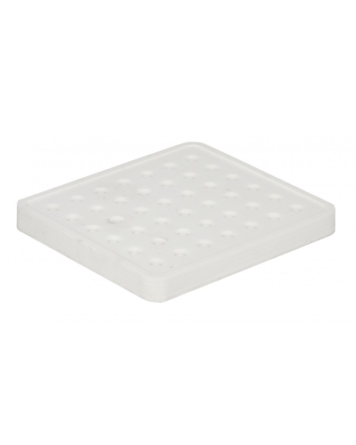 Силиконовая форма для изготовления восковых мисочек для вывода пчеломаток (42 шт)