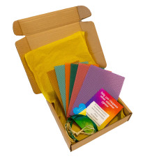 Набір для створення свічок з вощини міні (6 штук)