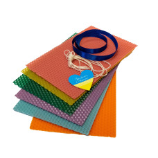 Набір для створення свічок з вощини міні (6 штук)