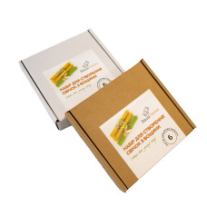 Набір для створення свічок з вощини міні (6 штук)