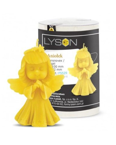 Форма силіконова для свічок - Ангелик