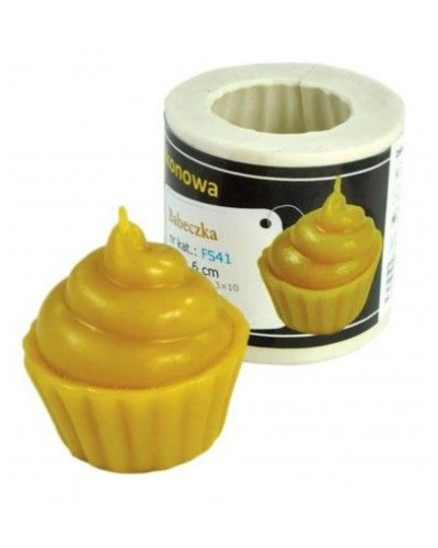 Форма силіконова для свічок - Кекс