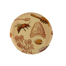 Кришка металева Мед (Твіст-82)