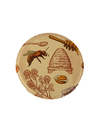 Кришка металева Мед (Твіст-82)