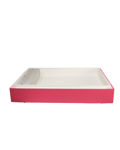 Годівниця корпусна пінополістирол Дадан 6 рамок фарбована без верх. пласт. (рожев.) 3,5 л