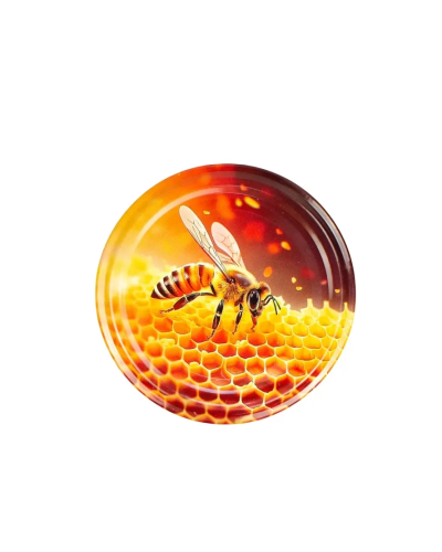 Кришка металева з принтом №4 (Твіст-82)