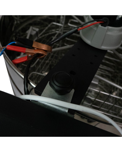 Медогонка 4-касетна поворотна ⌀600мм Lyson з електроприводом Pulse 12В, механічний