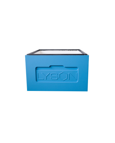 Корпус вулика на 12 рамок Дадан Lyson пінополістирольний фарбований ділений 6-6 рамок