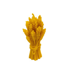 Свічка з воску "Букет пшениці"