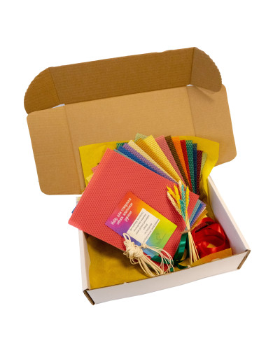 Набір для створення свічок з вощини (15 штук)