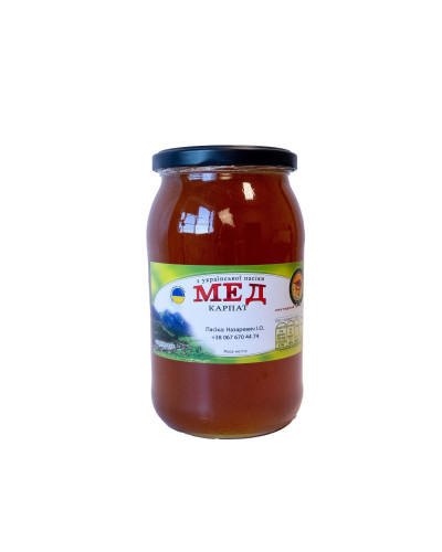 Мед Карпат (0,900 мл) Ваша Пасіка