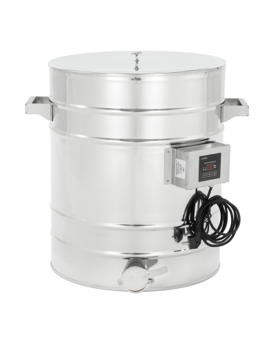 Відстійник 100 л 230В з плащем гріючим, конусоподібне дно – PREMIUM