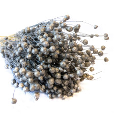 Льон фарбований (срібний +-50 г)