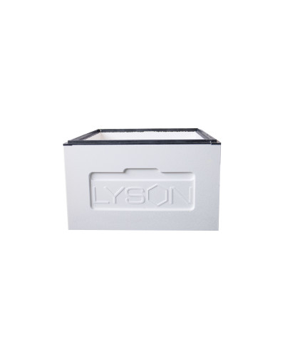 Корпус вулика на 12 рамок Дадан Lyson пінополістирольний нефарбований ділений 5-6 рамок