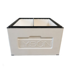 Корпус улья на 12 рамок Дадан Lyson пенополистирольный некрашеный 5-6 рамок